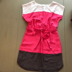 Boden color block dress sz 10